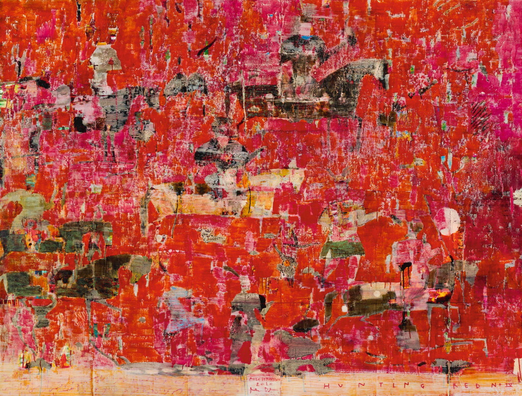 View full screen - View 1 of Lot 37. REZA DERAKSHANI | HUNTING RED NO IV.