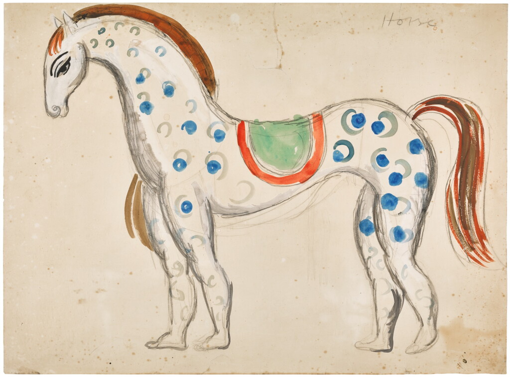 View full screen - View 1 of Lot 109. DUNCAN GRANT | HORSE.
