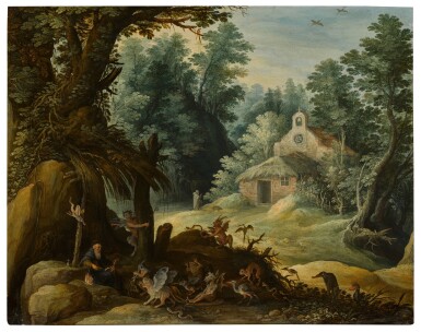 View full screen - View 1 of Lot 17. The Temptation of Saint Anthony | 《聖安東尼的試探》.