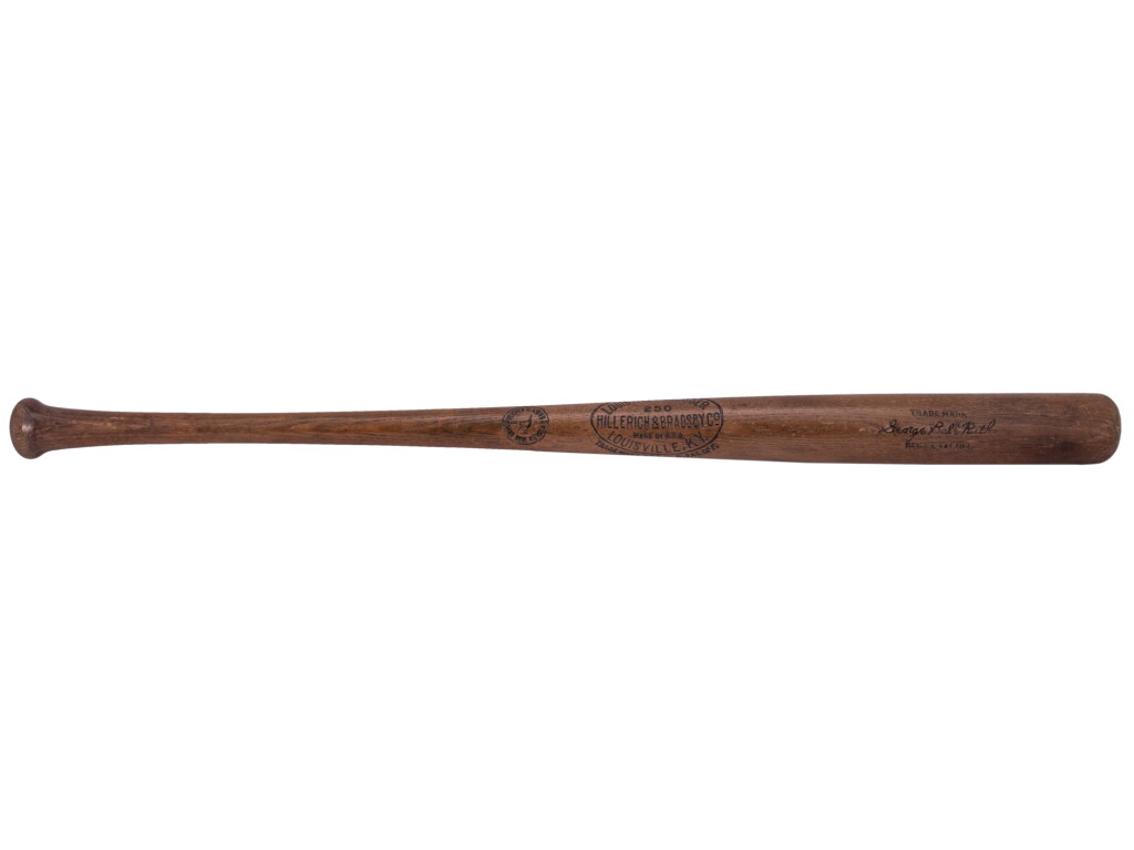 View full screen - View 1 of Lot 8. 1923-25 Babe Ruth Game Used Hillerich & Bradsby R2 Professional Model Bat (PSA/DNA GU 7).