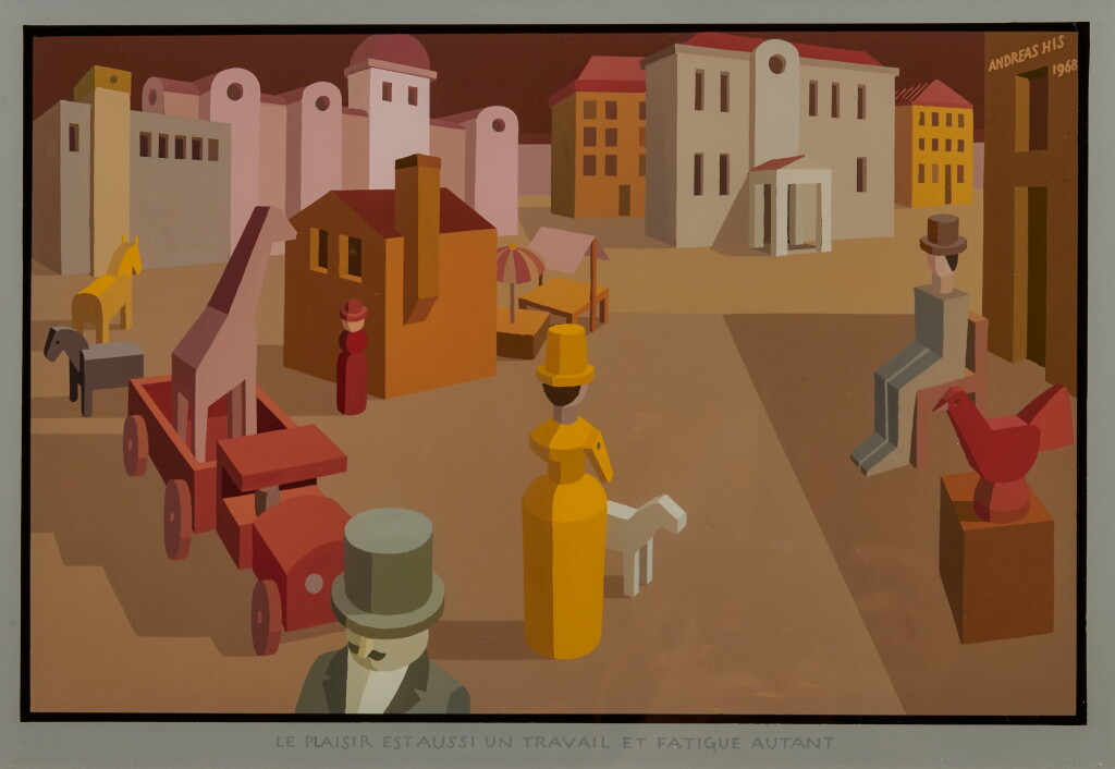 View full screen - View 1 of Lot 84. Le plaisir est aussi un travail et fatigue autant, 1968.