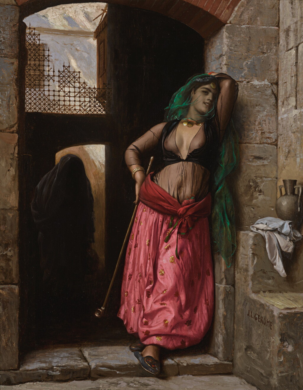 View full screen - View 1 of Lot 8. JEAN-LÉON GÉRÔME | Jeune fille du Caire.