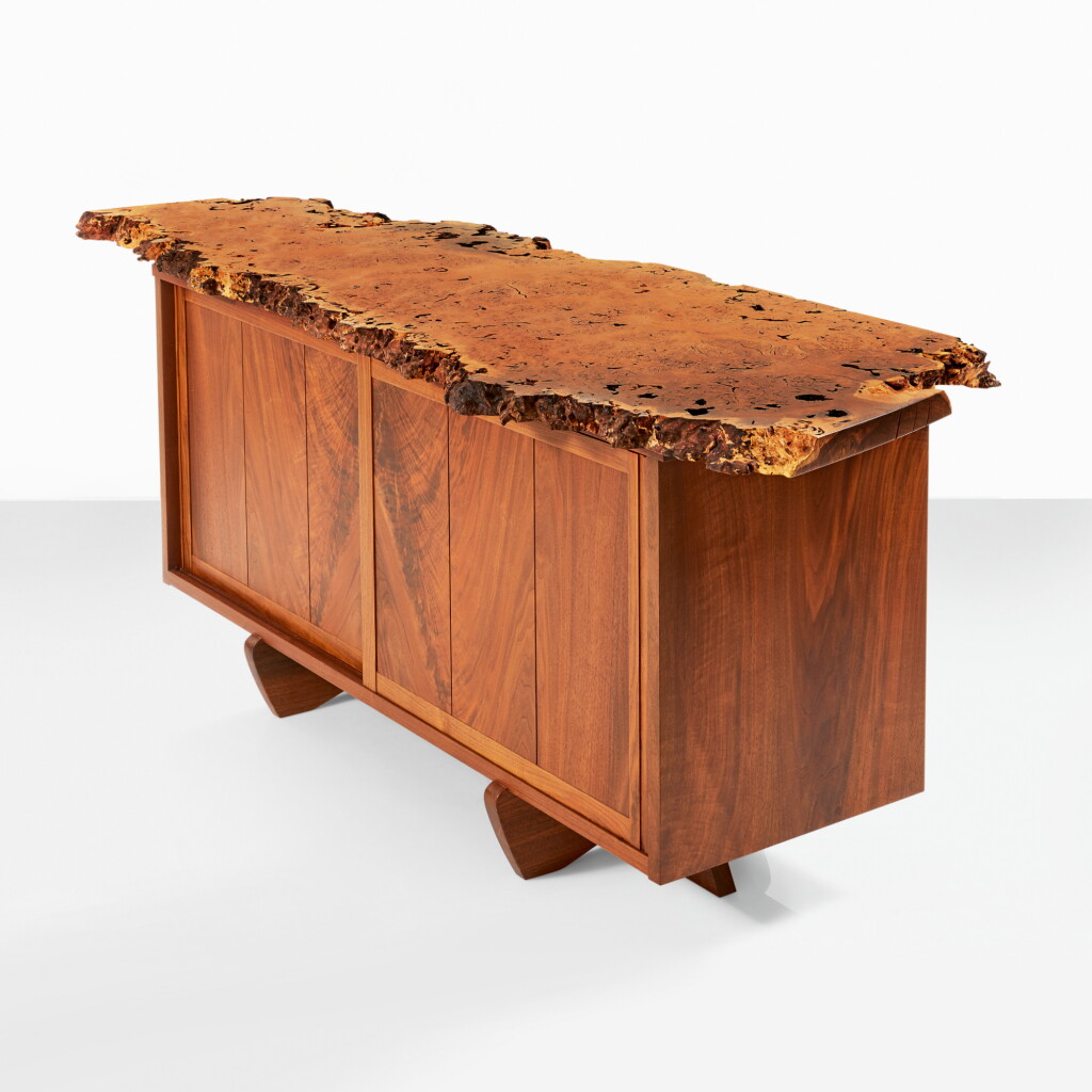 View full screen - View 1 of Lot 120. MIRA NAKASHIMA | TWO-DOOR SIDEBOARD.