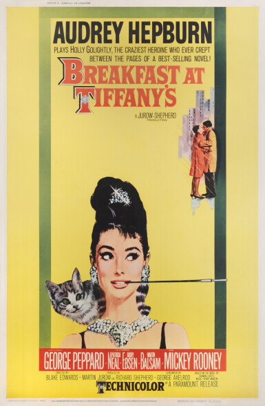 View full screen - View 1 of Lot 91. Breakfast at Tiffany's (1961).
