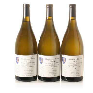 View full screen - View 1 of Lot 665. Meursault Premier Cru Les Charmes, Cuvée de Bahèzre de Lanlay 2014 Etienne de Montille (3 MAG).