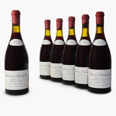 View full screen - View 1 of Lot 49. Latricières Chambertin 2009 Domaine Leroy (6 BT).