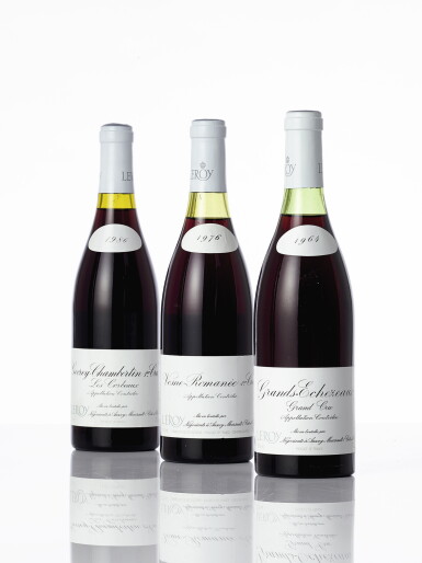 View full screen - View 1 of Lot 6394. Grands Echézeaux 1964 Maison Leroy (12 BT).