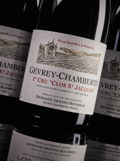 View full screen - View 1 of Lot 43. Gevrey Chambertin, Clos St. Jacques 1993 Domaine Armand Rousseau (2 BT).