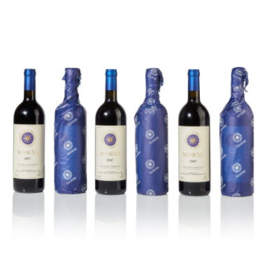 View full screen - View 1 of Lot 480. Sassicaia 2007 (6 BT).