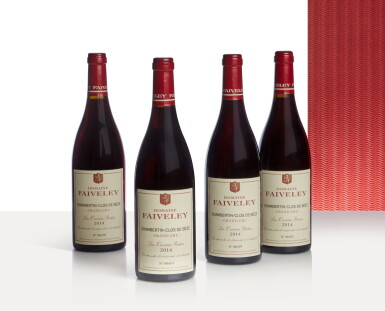 View full screen - View 1 of Lot 64. Chambertin, Clos de Bèze 'Les Ouvrées Rodin' 2014 Faiveley (6 BT).