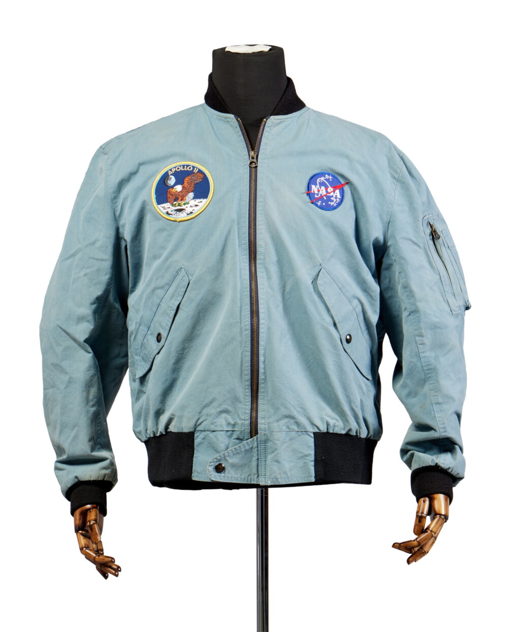 View full screen - View 1 of Lot 31. Buzz Aldrin's Apollo 11 Style Jacket.