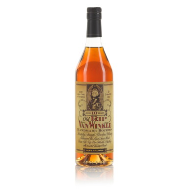 View full screen - View 1 of Lot 378. Old Rip Van Winkle 10 Year Old 107 Proof NV (1 BT 75cl).