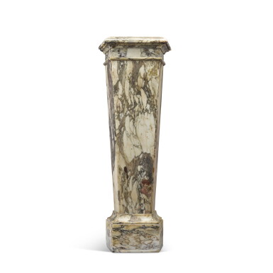 View full screen - View 1 of Lot 14. A brèche violette pedestal, 18th century.
