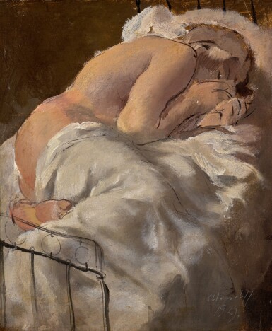 View full screen - View 1 of Lot 79. ALEXANDER EVGENIEVICH YAKOVLEV | LE SOMMEIL.