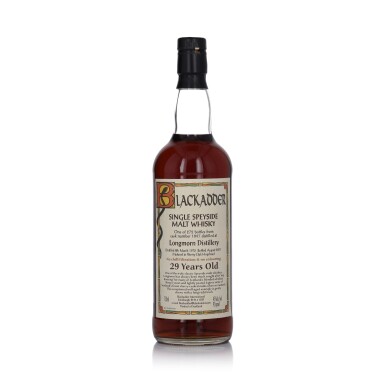 View full screen - View 1 of Lot 211. Longmorn Blackadder 29 Year Old 45.0 abv 1972 (1 BT 75cl).