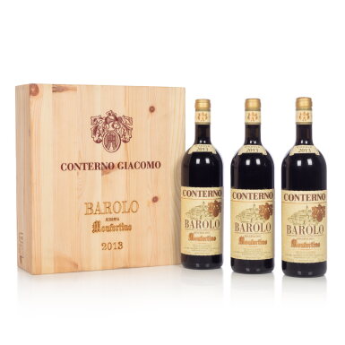 View full screen - View 1 of Lot 254. Barolo Riserva, Monfortino 2013 Giacomo Conterno (3 BT).