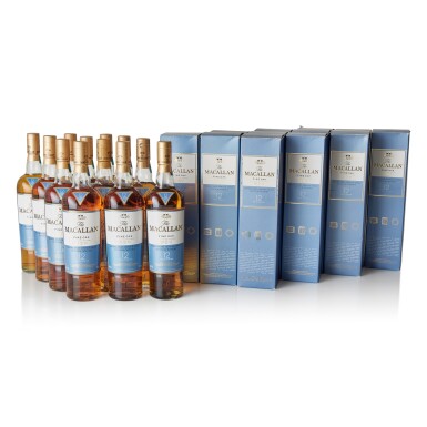 View full screen - View 1 of Lot 6044. The Macallan 12 Year Old Fine Oak Triple Cask 43.0 abv NV (12 BT70).