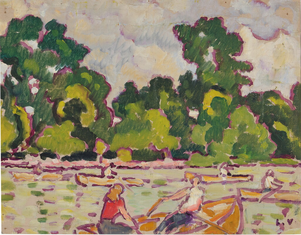 全螢幕檢視 - 查看601Barques et rameurs au bois de Boulogne的1
