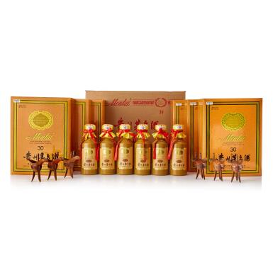 View full screen - View 1 of Lot 8319. 2022年產30年貴州茅台酒 Kweichow Moutai Aged 30 Years 2022 (6 BT50).