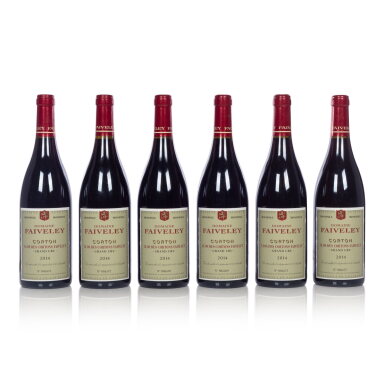 View full screen - View 1 of Lot 625. Corton, Clos des Cortons 2014 Faiveley (6 BT).