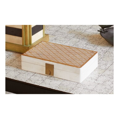 View full screen - View 1 of Lot 112. JEAN-MICHEL FRANK | LIDDED BOX.