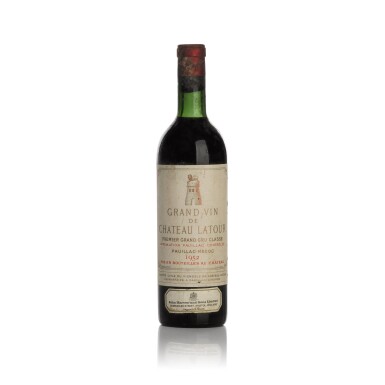 View full screen - View 1 of Lot 10. Château Latour 1952 (1 BT).