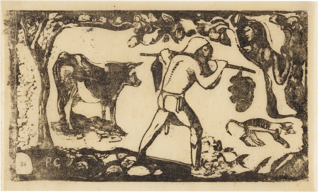 View full screen - View 1 of Lot 68. Le Porteur de Fei (Guerin 64; Mongan, Kornfeld & Joachim 46II).