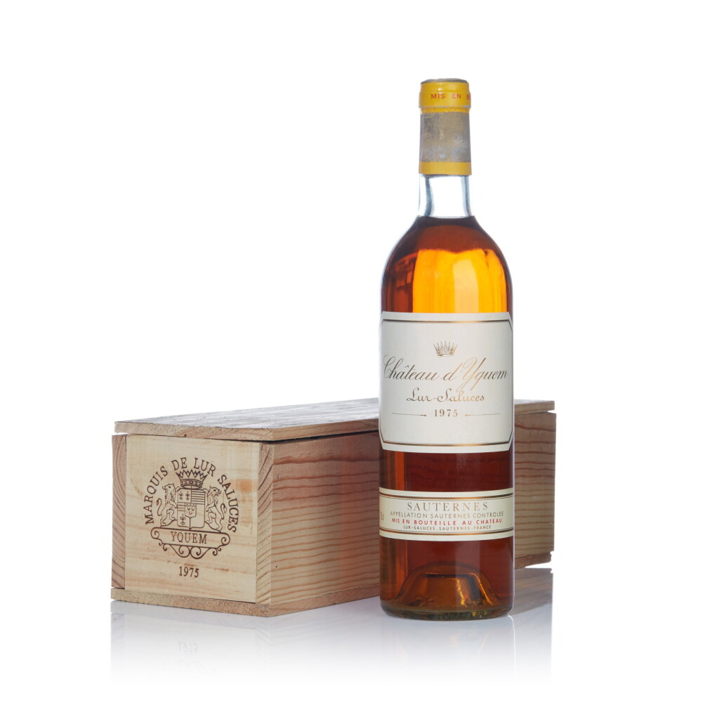 View full screen - View 1 of Lot 215. Château d'Yquem 1975 (1 BT).