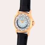 World Time, Reference 5110R | A pink gold world time wristwatch with prototype dial | Made in 2003