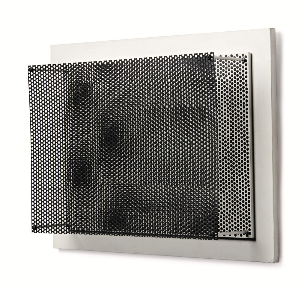View full screen - View 1 of Lot 48. Vibrations sur carrés No. 1590.