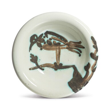 View full screen - View 1 of Lot 2. PABLO PICASSO | OISEAU SUR LA BRANCHE (A.R. 175).