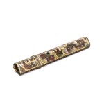 A gold and silver-inlaid bronze ferrule, Eastern Zhou dynasty, Warring States period | 東周戰國 銅錯金銀杖鐏