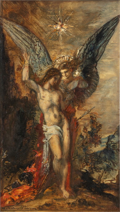 Saint Sébastien et un ange