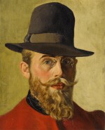 GEORGES EMILE LEBACQ | SELF-PORTRAIT