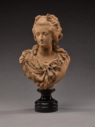 View full screen - View 1 of Lot 520. Bust of Marie-Antoinette.