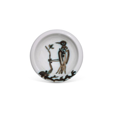 View full screen - View 1 of Lot 29. Oiseau sur la branche (A. R. 175).