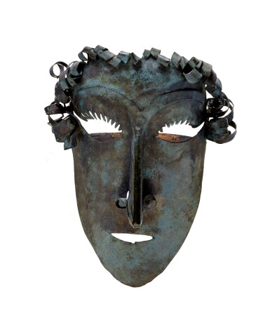 View full screen - View 1 of Lot 81. Masque d'homme .