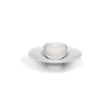 View full screen - View 1 of Lot 87. A small qingbai cup stand, Song dynasty.