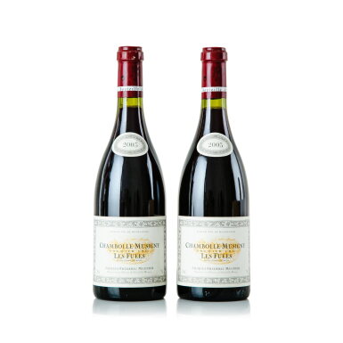 View full screen - View 1 of Lot 114. Chambolle Musigny, Les Fuées 2005 Jacques-Frédéric Mugnier (2 BT).