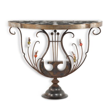 View full screen - View 1 of Lot 187. MARK BRAZIER-JONES | LYRA CONSOLE.