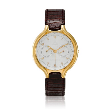 View full screen - View 1 of Lot 245. Beluga | A yellow gold wristwatch with day and date | Circa 1994.