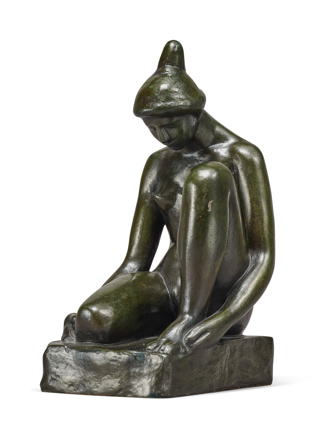 View full screen - View 1 of Lot 85. ARISTIDE MAILLOL | JEUNE FILLE AU CHIGNON POINTU.