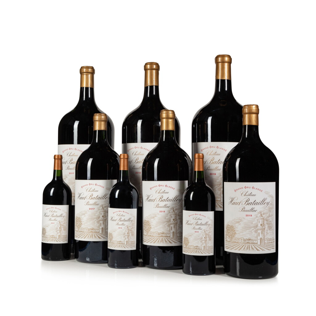 View full screen - View 1 of Lot 320. Château Haut-Batailley "The Cazes Years" Magnum Vertical (3 MAG).