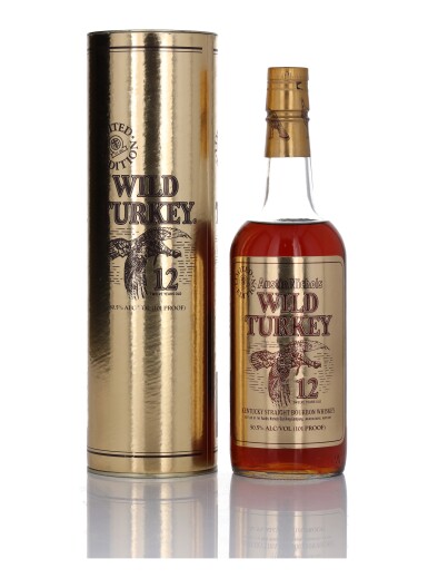 View full screen - View 1 of Lot 673. Wild Turkey 12 Year Old 101 proof NV (1 BT 75cl).