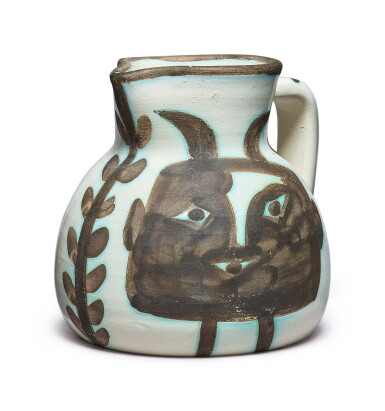 View full screen - View 1 of Lot 21. PABLO PICASSO | PICHET TÊTE CARRÉE (A.R. 223).