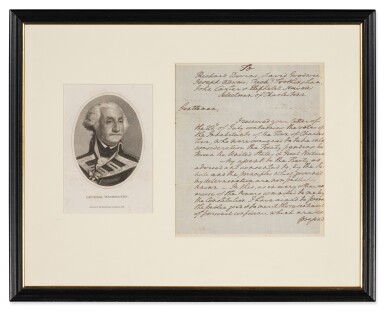 View full screen - View 1 of Lot 15. Washington, George | The President defends the ratification of Jay's Treaty.
