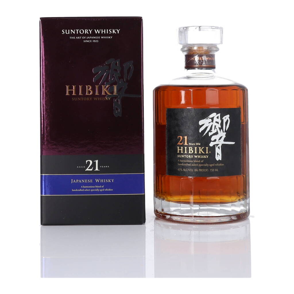 View full screen - View 1 of Lot 43. Hibiki 21 Year Old 43.0 abv NV (1 BT 75cl).