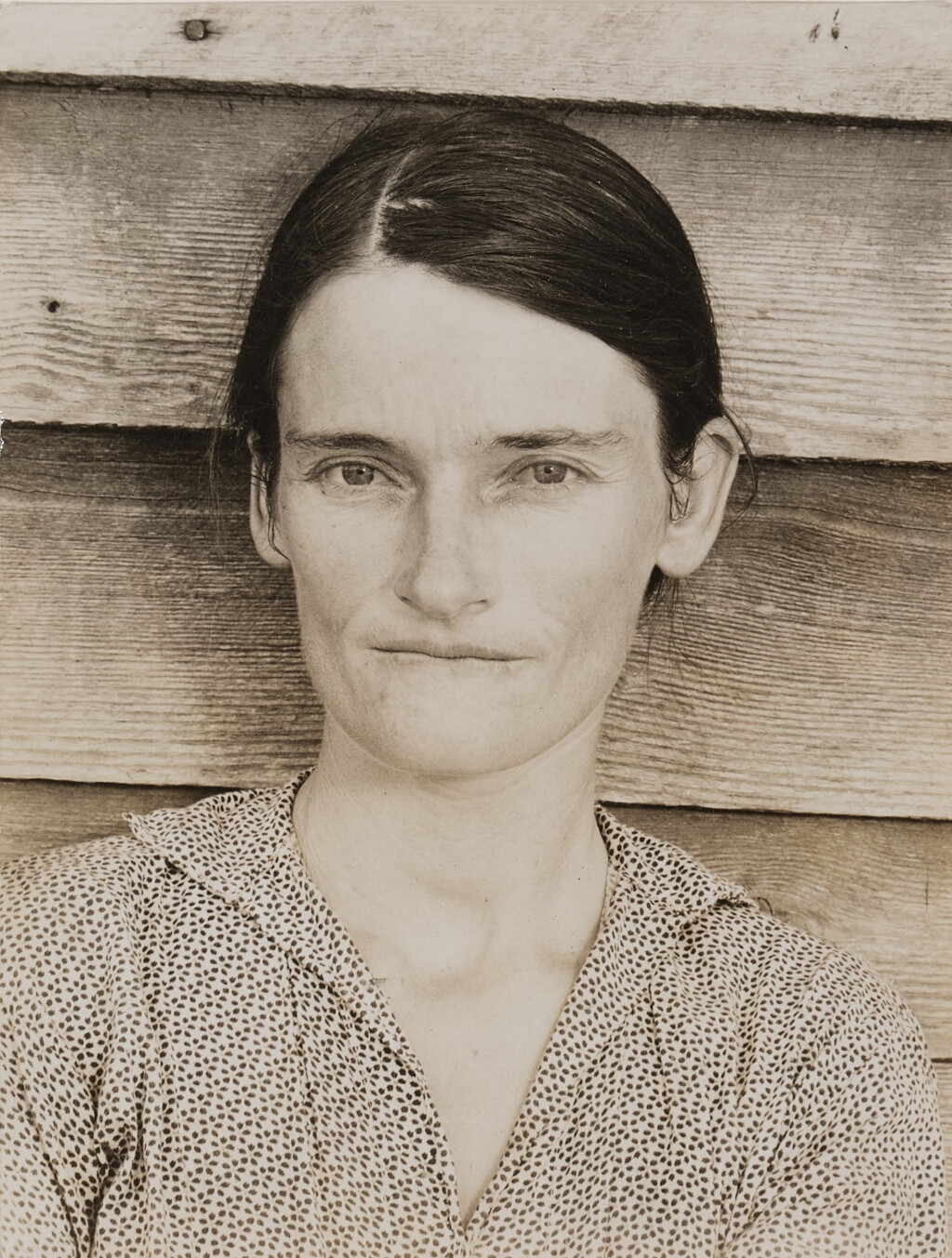 View full screen - View 1 of Lot 37. Allie Mae Burroughs, Wife of Cotton Sharecropper, Hale County, Alabama.