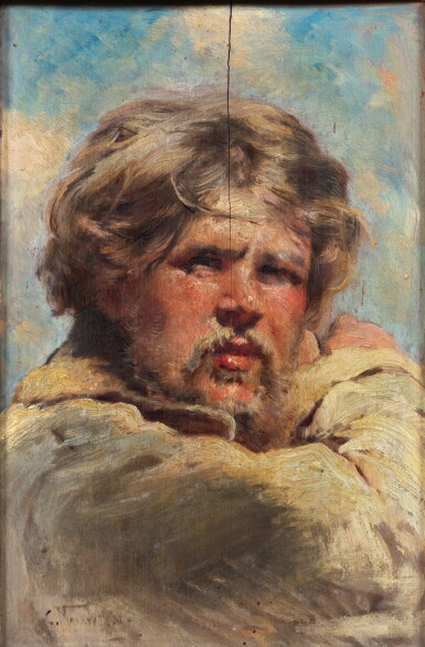 View full screen - View 1 of Lot 75. Portrait of a man | Portrait d'homme.