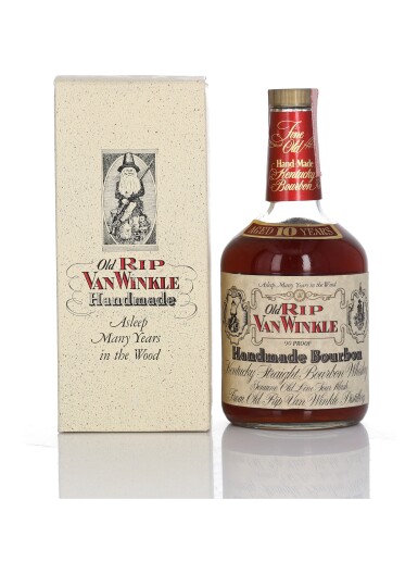 View full screen - View 1 of Lot 197. Old Rip Van Winkle 10 Year Old 90 Proof (1 Bottle 75cl).